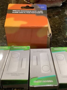 Door/window alarms